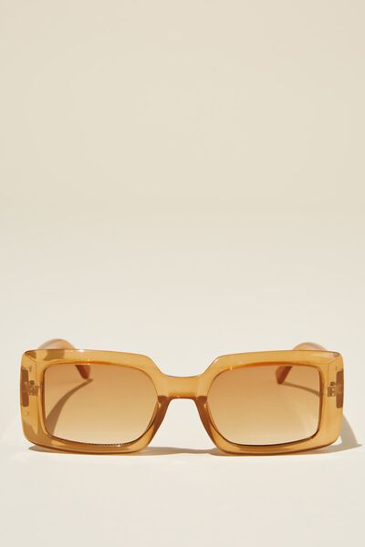 Molly Square Sunglasses, VINTAGE GOLDEN