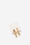 Small Charm Earring, UP SARDINE GOLD - alternate image 2