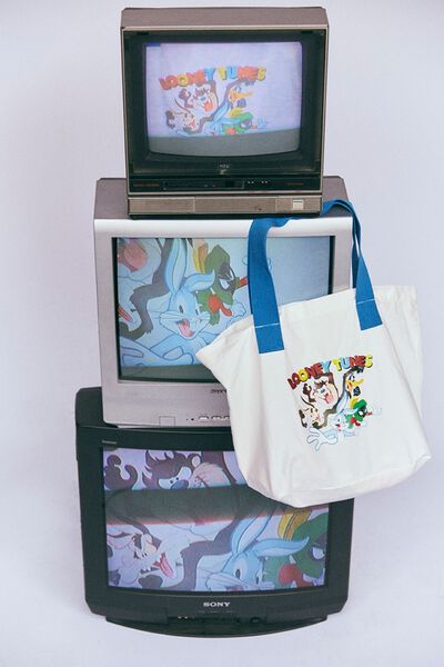 Everyday Canvas Tote, LCN WB LOONEY TUNES/SQUAD