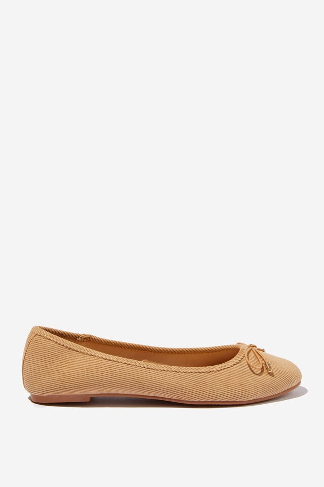 Emma Bow Ballerina, CAMEL CORD