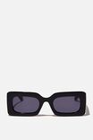 Óculos de Sol - Gigi Square Sunglasses, BLACK - vista alternativa 2