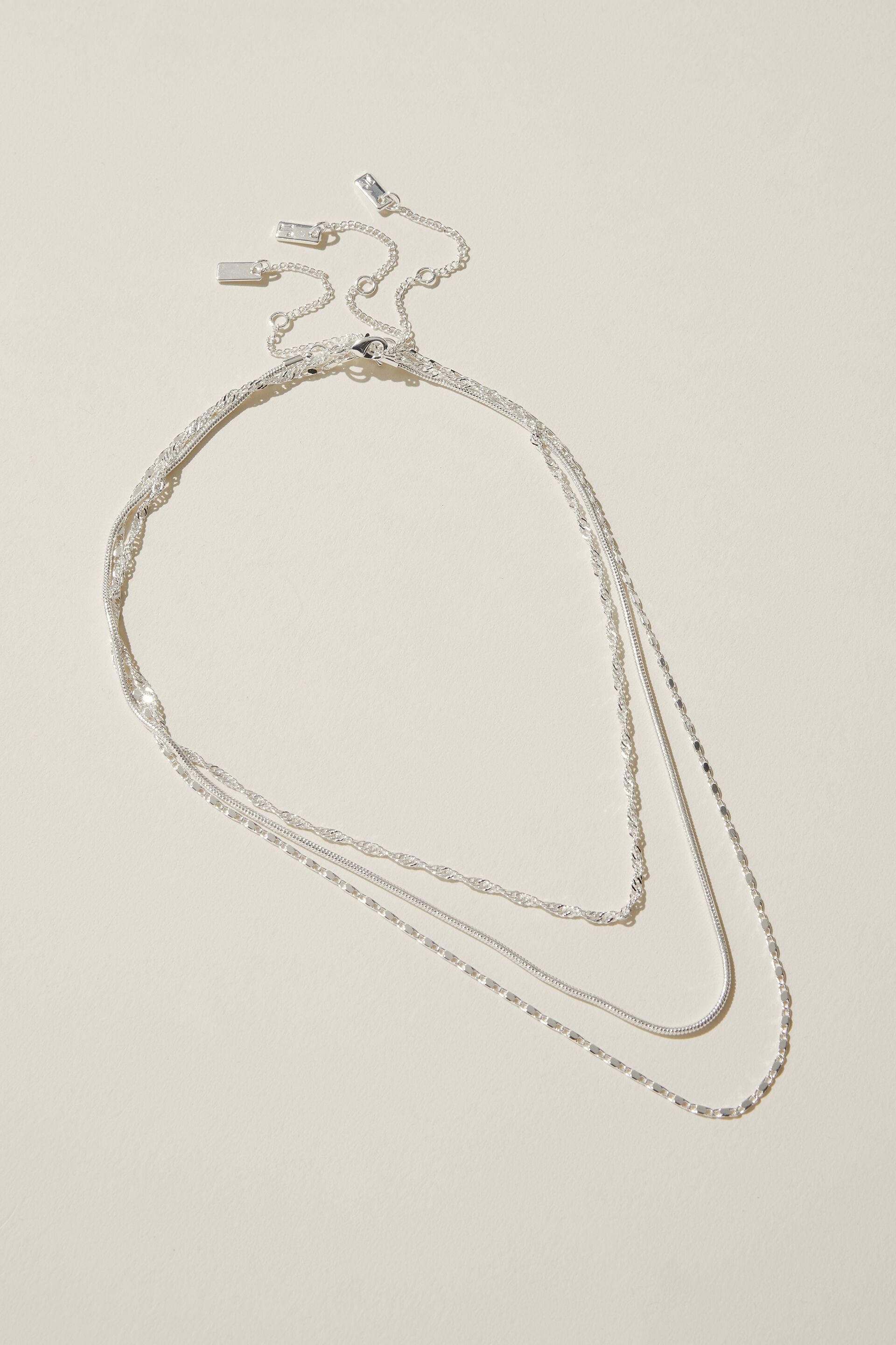 Brielle Chain Necklace in Silver | Kendra Scott