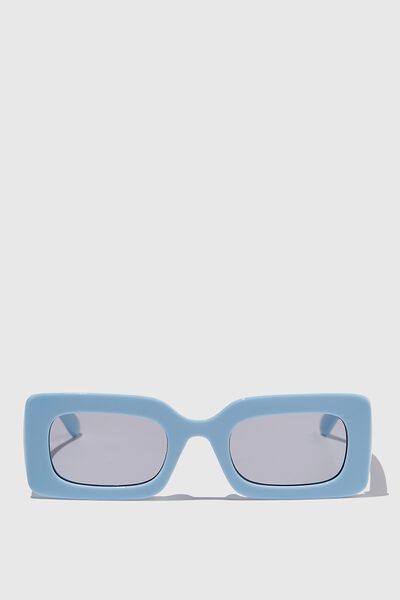 Gigi Square Sunglasses, SEASIDE BLUE