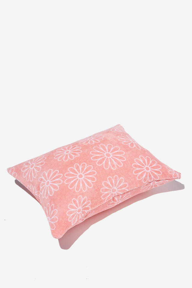 Travesseiro - Cotton Beach Pillow, PINK DAISY