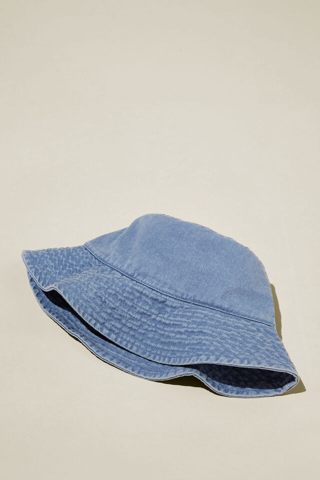 Willow Washed Bucket Hat, ELEMENTAL BLUE
