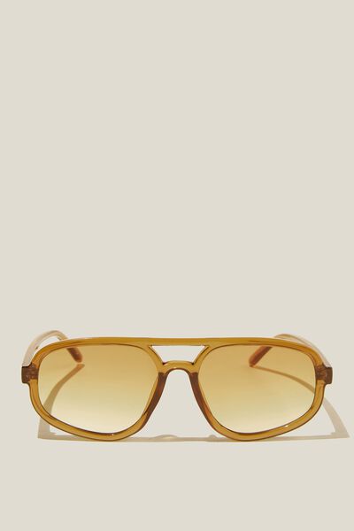 Ainsley Aviator Sunglasses, VINTAGE GOLDEN