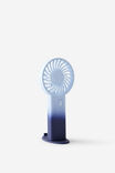 Mini Portable Fan, BLUE/NAVY - alternate image 2