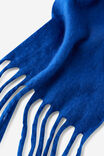 Luxe Tassel Scarf, SOVEREIGN BLUE - example image 2
