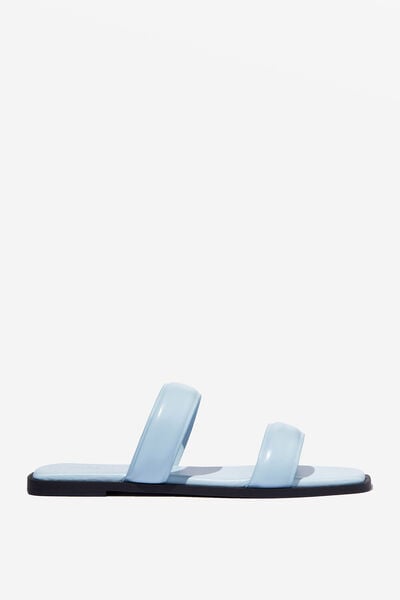 Palma Padded Slide, SOFT BLUE SMOOTH