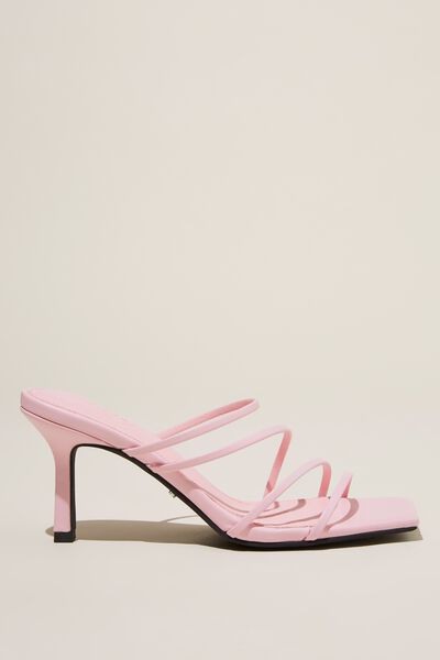 Dylan Strappy Mule, PINK CRUSH VEGAN LEATHER