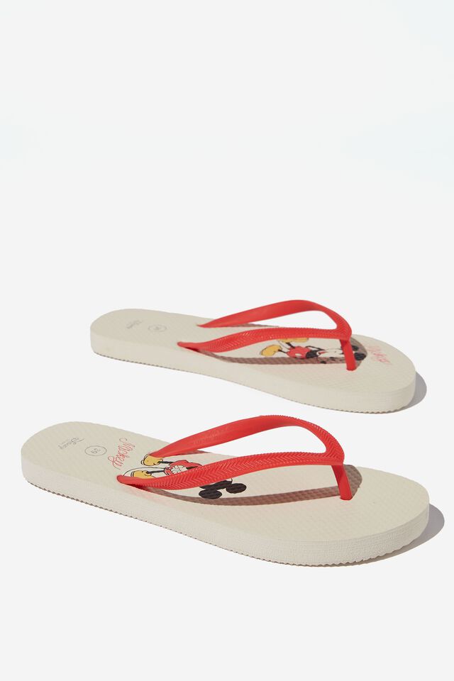 The Rubi Flip Flop, LCN DIS MICKEY FRONT AND BACK