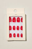 Press On Nails, CLASSIC RED - alternate image 1