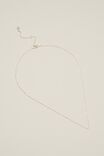 Colar - Fine Chain Necklace, SILVER PLATED FINE TWIST CHAIN - vista alternativa 1