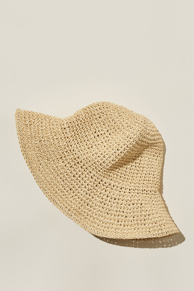 Brooke Bucket Hat, NATURAL