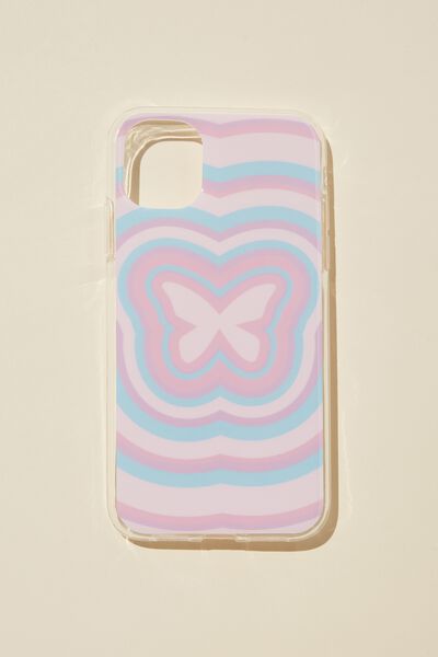 Printed Phone Case Iphone 11, PASTEL BUTTERFLY