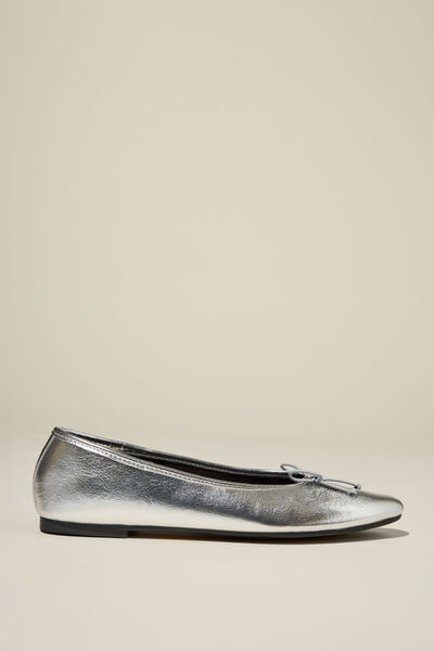 Romy Ballet, SILVER TEXTURED