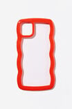 Phone Case Iphone 11, WAVES FOR DAYS/RED - alternate image 1