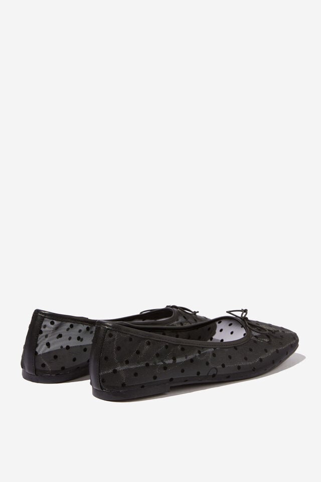 Miley Ballet, BLACK POLKA DOT MESH