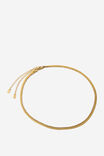 Select Colour: GOLD SNAKE AND TWIST ROPE CHAIN