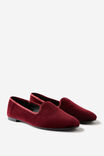 Sophie Slipper Cut Loafer, CHERRY VELVET - alternate image 2