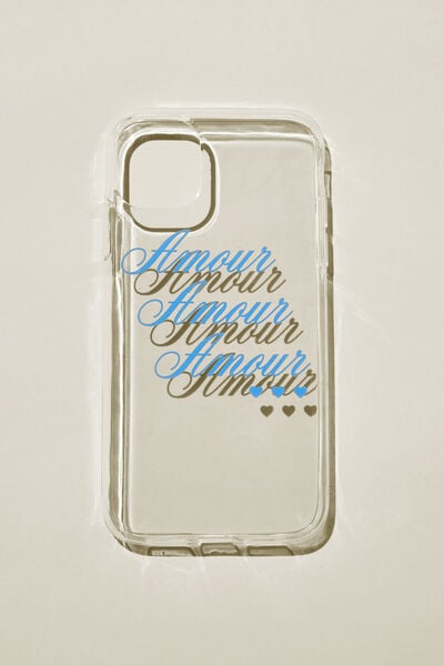 Phone Case Iphone 11, GRAPHIC AMOUR BLUE