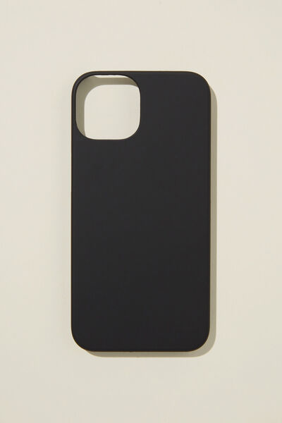 Solid Phone Case Iphone 14, BLACK