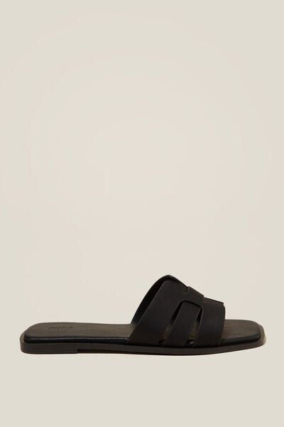 Sierra Woven Slide, BLACK