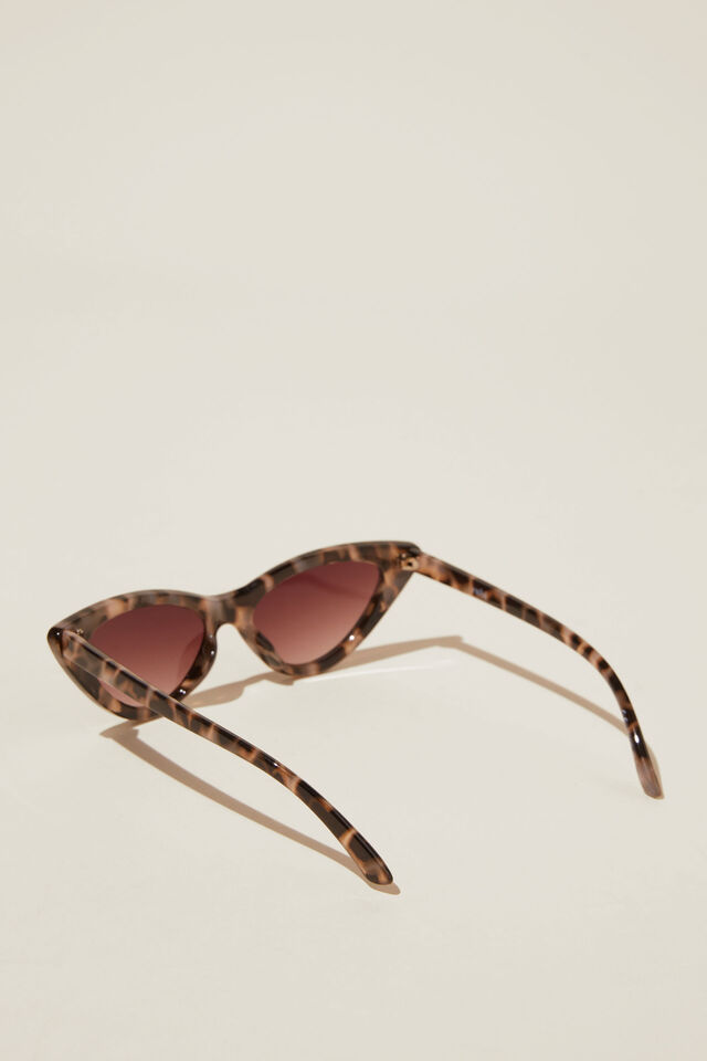 Erica Cateye Sunglasses, COOKIES AND CREAM