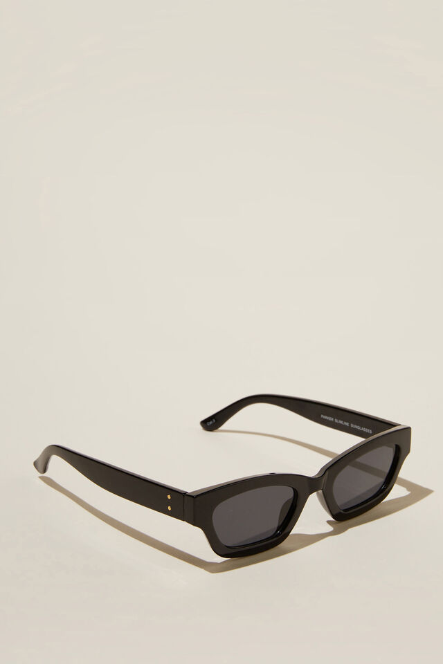 Sophie Slimline Sunglasses, BLACK