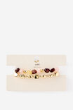 Pulseira - Multipack Bracelet, UP GOLD IRREGULAR BEAD AMBER - vista de exemplo 2