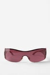 Simi Shield Sunglasses, BERRY GRADIENT - alternate image 1