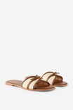 Charlotte Buckle Slide, CANVAS/TAN - example image 4