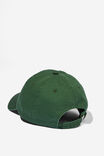 Classic Dad Cap, ALPHABET P/DEEP GREEN - alternate image 2