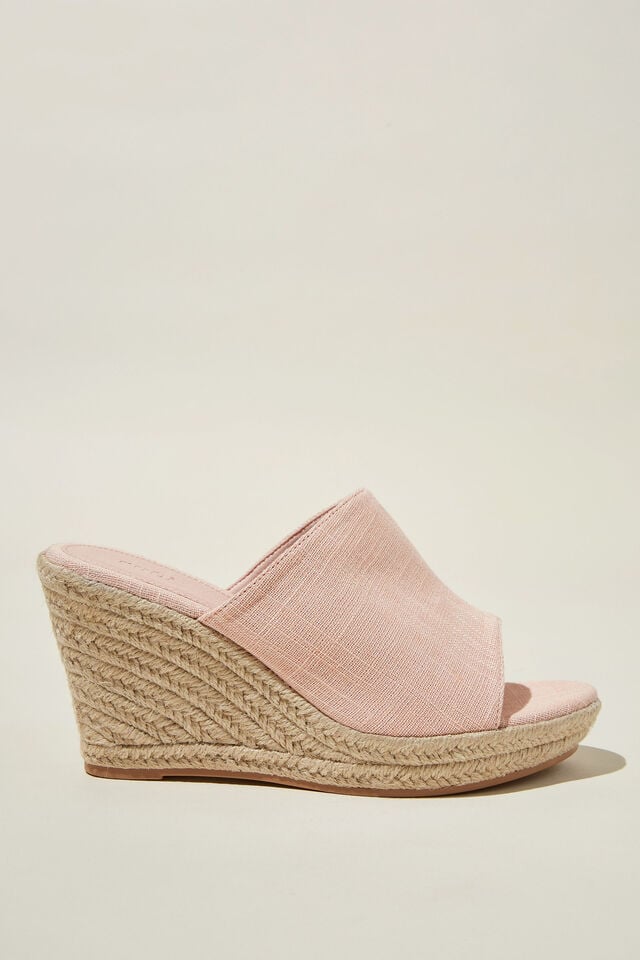 Zoey Espadrille Mule, DUSTY PINK CANVAS