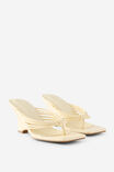 Romy Wedge, PALE YELLOW PU - example image 4