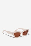 Ciara Cat Eye Sunglasses, MILKY APRICOT - alternate image 2