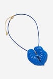 Cord Pendant Necklace, UP BLUE COLOUR ANTHURIUM - alternate image 1