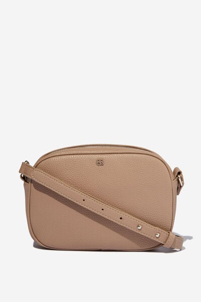 Rylie Cross Body Bag, TAUPE