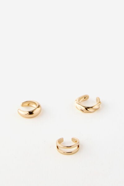 Ear Cuff Pack, UP GOLD CLASSIC