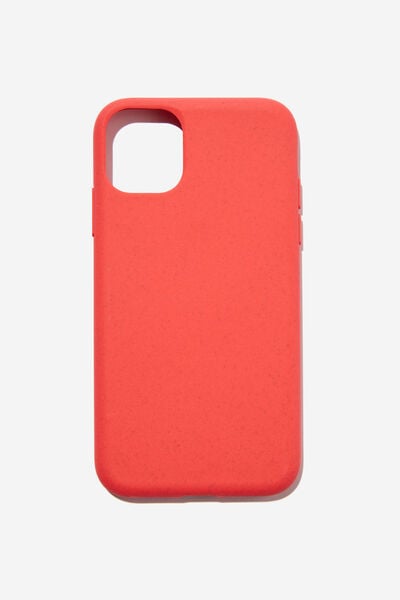 Phone Case Iphone 11, MINIMALIST RED