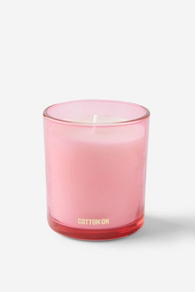 Moment Candle, PINK/RED AMBER AND SAFFRON