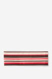 Soft Headband, RED STRIPE - example image 1