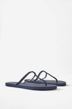 The T-Bar Flip Flop, NAVY - alternate image 4