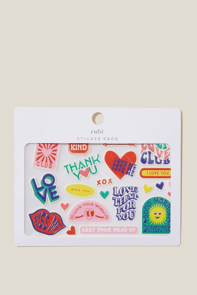 Sticker Pack, LOVE CLUB