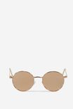 Emmi Metal Frame Sunglasses, ROSE GOLD - alternate image 1
