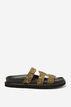 Elidy Multi Strap Slide, WASHED LEOPARD - alternate image 1