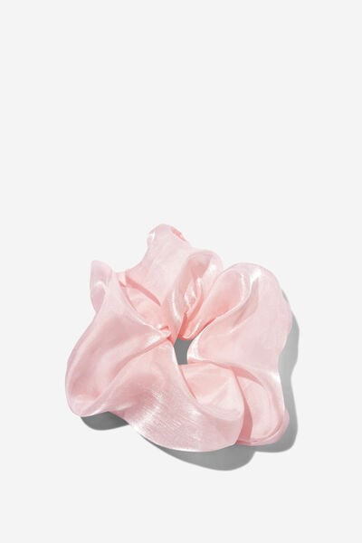 Stella Scrunchie, PINK ORGANZA