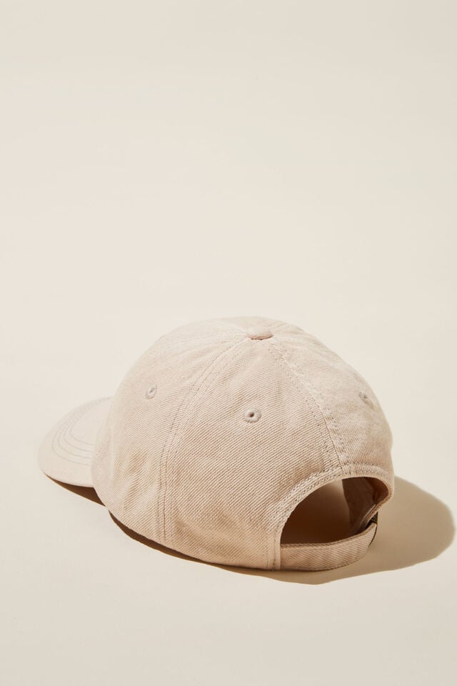 Classic Dad Cap - Vacation Personalised, WASHED DENIM/CHALK