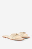 Charlotte Buckle Slide, CANVAS / BONE - example image 4