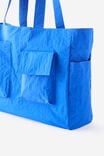 Large Pocket Tote Bag, COBALT BLUE - example image 2